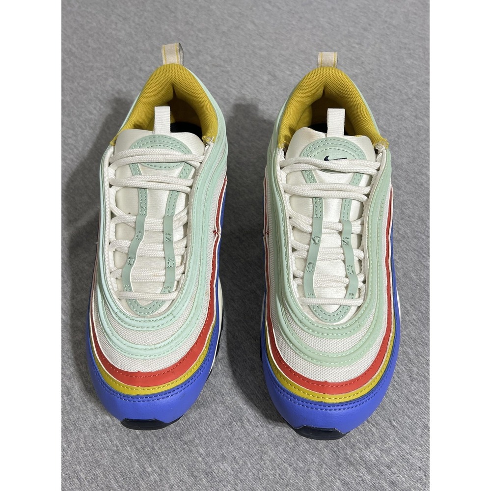 Nike Air Max 97 Shoes Womens Size 8 Multi Color Rainbow DH5724-100 Running - Picture 5 of 11